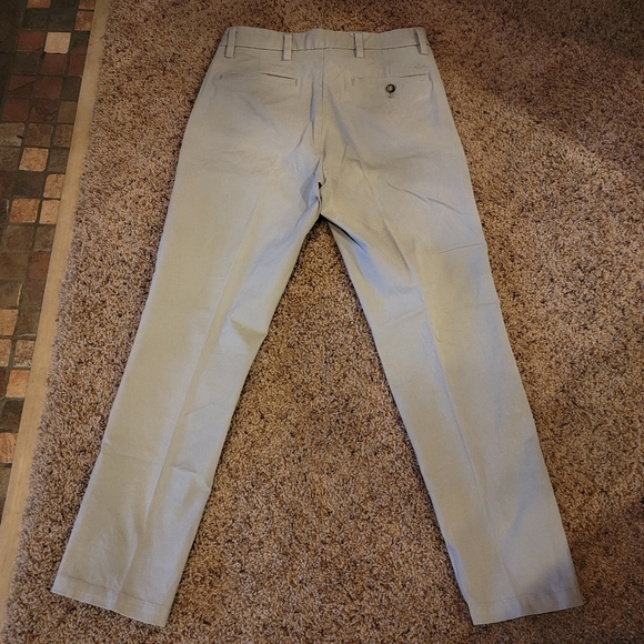 Dockers Slim Tapered Khaki Pants 30 Waist Cream - Picture 3 of 9
